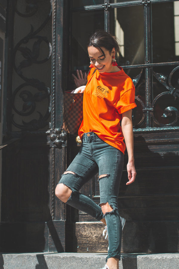 ELCS Orange Fashion Shirt